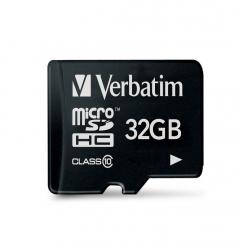 Verbatim 32GB Micro SDHC Class 10 Card