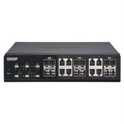 QNAP QSW-1208-8C network switch Unmanaged Black