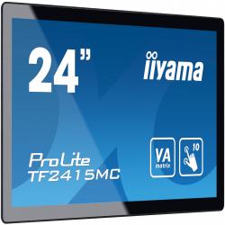 iiyama ProLite TF2415MC-B2 computer monitor 60.5 cm (23.8") 1920 x 1080 pixels Full HD LED Touchscreen Multi-user Black