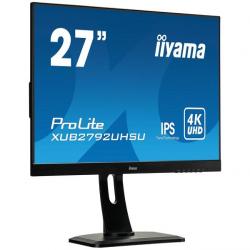 iiyama ProLite XUB2792UHSU-B1 computer monitor 68.6 cm (27") 3840 x 2160 pixels 4K Ultra HD LED Black
