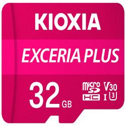 Kioxia 32GB Exceria Plus U3 V30 MicroSD