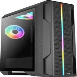 Aerocool SPLINTER DUO ATX Gaming Case 3x ARGB 12cm Fans + Front Mesh