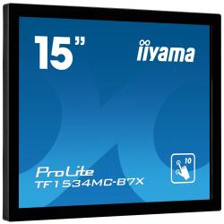 iiyama TF1534MC-B7X computer monitor 38.1 cm (15") 1024 x 768 pixels XGA LED Touchscreen Multi-user Black