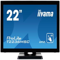 iiyama ProLite T2236MSC-B2 computer monitor 54.6 cm (21.5") 1920 x 1080 pixels LED Touchscreen