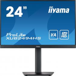 iiyama ProLite XUB2494HS-B2 computer monitor 60.5 cm (23.8") 1920 x 1080 pixels Full HD LED Black