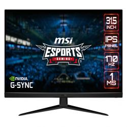 MSI G321Q computer monitor 80 cm (31.5") 2560 x 1440 pixels Wide Quad HD Black
