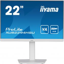 iiyama ProLite XUB2294HSU-W2 (EOL) computer monitor 54.6 cm (21.5") 1920 x 1080 pixels Full HD White