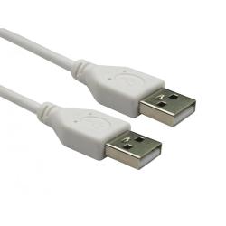CDL 2MTR USB 2.0 A M-M WHITE