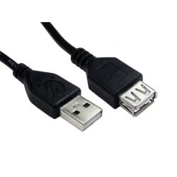 CDL 3MTR USB 2.0 A FEMALE -  A M