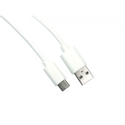 1m USB 2.0 Type C -A White