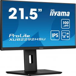 iiyama ProLite XUB2292HSU-B6 computer monitor 54.6 cm (21.5") 1920 x 1080 pixels Full HD LED Black