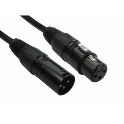 CDL 1m 3 Pin XLR Male to Female
