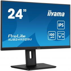 iiyama ProLite XUB2492QSU-B1 computer monitor 60.5 cm (23.8") 2560 x 1440 pixels Quad HD LED Black