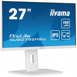 iiyama ProLite XUB2792HSU-W6 computer monitor 68.6 cm (27") 1920 x 1080 pixels Full HD LED White