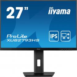 iiyama ProLite XUB2793HS-B6 computer monitor 68.6 cm (27") 1920 x 1080 pixels Full HD LED Black