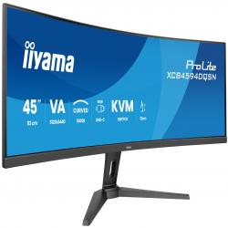 iiyama G-MASTER 45"LCD Curved Bus. UWQHD computer monitor 113 cm (44.5") 5120 x 1440 pixels Dual QHD LED Black