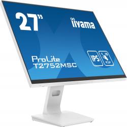 iiyama ProLite T2752MSC-W1 computer monitor 68.6 cm (27") 1920 x 1080 pixels Full HD LED Touchscreen White
