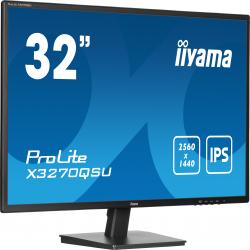 iiyama ProLite X3270QSU-B1 computer monitor 80 cm (31.5") 2560 x 1440 pixels Wide Quad HD LED Black