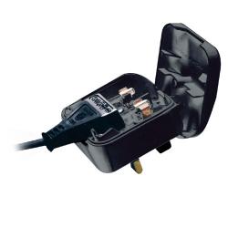 Lindy 73094 power adapter/inverter Black