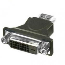 Lindy 41217 cable gender changer DVI-D FM HDMI M Black