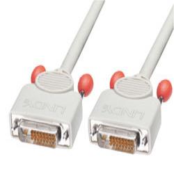 Lindy 20m DVI cable DVI-D Grey
