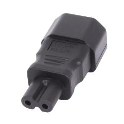 Lindy IEC C14 3 Pin Socket To IEC C7 Figure 8 Plug Adapter