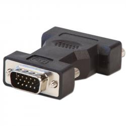 Lindy 71245 cable gender changer VGA DVI-A Black