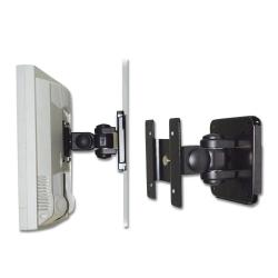 Lindy LCD and LED TV Wall Bracket Mount for up to 15kg, Black