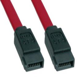 Lindy , 0.7m SATA cable SATA 7-Pin Red