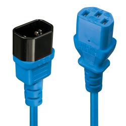 Lindy 2m IEC Extension Cable, Blue