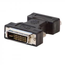 Lindy 41082 cable gender changer DVI-D DVI-I Black