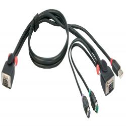 Lindy KVM system cable Combo Series 2m PS/2 & USB