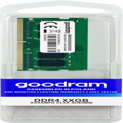 Goodram GR3200S464L22S/8G memory module 8 GB 1 x 8 GB DDR4