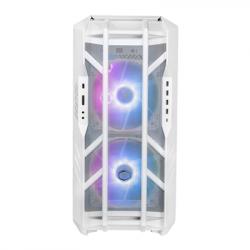 Cooler Master HAF 700 White, Full Tower Chassis w/ Tempered Glass, 2x 200mm/3x 120mm ARGB Fans, E-ATX/ATX/mATX