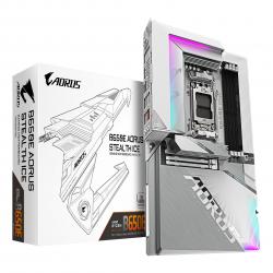 GIGABYTE B650E AORUS STEALTH ICE Motherboard - AMD Ryzen 9000 Series CPUs, 12+2+2 Phases VRM, up to 8000MHz DDR5 (OC), 1xPCIe 5.0 + 2xPCIe 4.0 M.2, 2.5GbE LAN, WIFI 7, USB 3.2 Gen 2x2