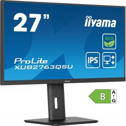 iiyama ProLite XUB2763QSU-B1 computer monitor 68.6 cm (27") 2560 x 1440 pixels Quad HD LED Black