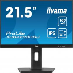 iiyama ProLite XUB2293HSU-B6 computer monitor 54.6 cm (21.5") 1920 x 1080 pixels Full HD LED Black