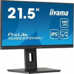 iiyama ProLite XUB2293HSU-B7 computer monitor 54.6 cm (21.5") 1920 x 1080 pixels Full HD LED Black