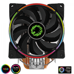 GameMax Gamma 500 Rainbow ARGB CPU Cooler Aura Sync