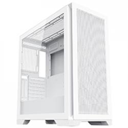 CiT Pro Creator XE Mid-Tower E-ATX PC White Gaming Case With Mesh Front Panel and Tempered Glass Side Panel 1 x USB3.0 2 x USB2.0