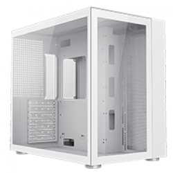 GameMax Infinity Mid-Tower ATX PC White Gaming Case With Tempered Glass Side Panel