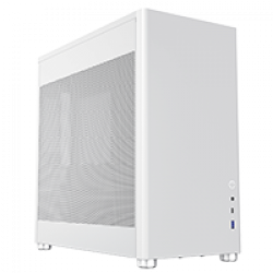 GameMax Meshbox White Gaming Cube ATX Modular Gaming PC Case Dual Mesh Side Panels USB3.0 - Type C