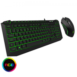 GameMax Pulse Kit 7 Colour RGB Keyboard with Pulsing Mouse