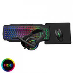 CiT Scorpion 4-in-1 Keyboard Mouse Headset Mouse Pad Combo Kit