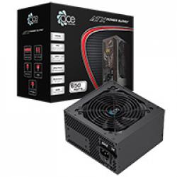 ACE 650w ATX PSU With 120mm Fan and Flat Black Cables 