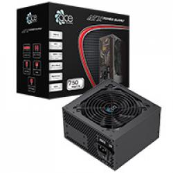 ACE 750w ATX PSU With 120mm Fan and Flat Black Cables