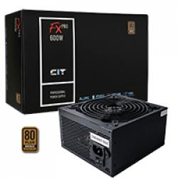 CiT 600W FX Pro 14cm Fan APFC 80 Plus