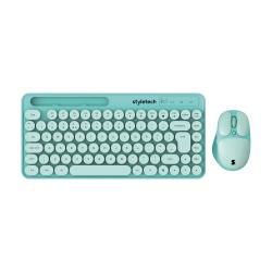 Stealth Wireless Keyboard Mouse Mint