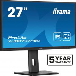 iiyama ProLite XUB2797HSU-B2 computer monitor 68.6 cm (27") 1920 x 1080 pixels Full HD LED Black