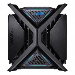 Asus ROG Hyperion GR701 Gaming Case w/ Glass Windows, E-ATX, 4x 140mm Fans, Dual 420mm Radiator Support, USB-C (60W FC), Fan Hub & Lighting Panel, Black
